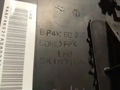 Pezzo di ricambio per auto di seconda mano plastica per mazda 3 (bk) 1.6 di turbo riferimenti oem iam bp4k60350  bp4k 60 350