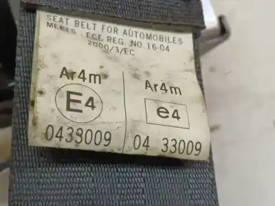 Peça sobressalente para automóvel em segunda mão cinto de segurança traseiro direito por mazda 3 (bk) 1.6 di turbo referências oem iam 0433009  0433009, 04 33009