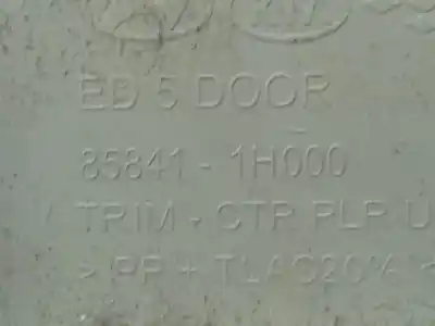 Second-hand car spare part plastics for kia cee'd fastback (ed) 1.6 crdi 90 oem iam references 858411h000  85841-1h000