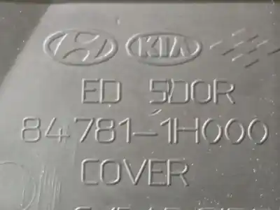 Second-hand car spare part plastics for kia cee'd fastback (ed) 1.6 crdi 90 oem iam references 847811h000  84781-1h000