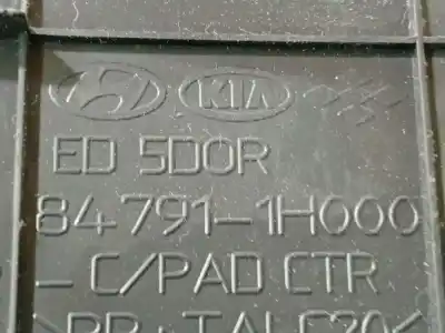 Second-hand car spare part plastics for kia cee'd fastback (ed) 1.6 crdi 90 oem iam references 847911h000  84-791-1h000