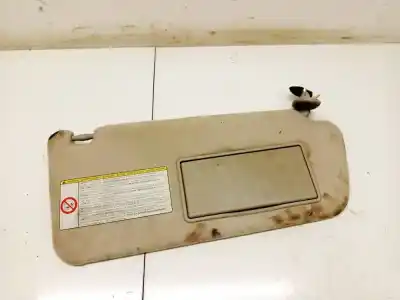 Peça sobressalente para automóvel em segunda mão pára-sol esquerdo por toyota corolla verso (zer_, zze12_, r1_) 2.2 d-4d (aur10_) referências oem iam 