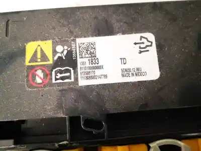 Tweedehands auto-onderdeel airbag besturingseenheid voor opel corsa e 1.3 16v cdti oem iam-referenties 13511833  812586170