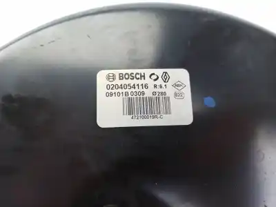 Автозапчастина б/у гальмівний серво для renault fluence (l3_) 1.5 dci (l30b) посилання на oem iam 0204054116  