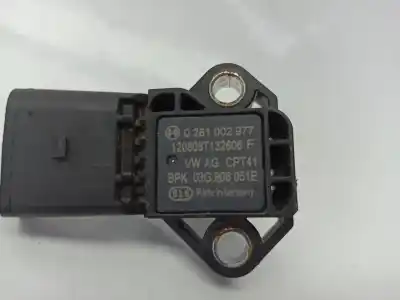 Peça sobressalente para automóvel em segunda mão sensor de pressão por audi a4 b8 (8k2) 2.0 tdi referências oem iam 0281002977  