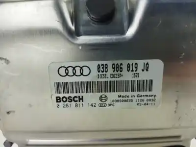 Автозапчастина б/у ебу контролер двигуна для audi a4 b7 (8ec) 2.0 посилання на oem iam 038906019jq  