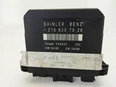 Peça sobressalente para automóvel em segunda mão MÓDULO ELECTRÓNICO DO FECHO CENTRAL por MERCEDES-BENZ CLASE C (W202) BERLINA  Referências OEM IAM 2108207526  