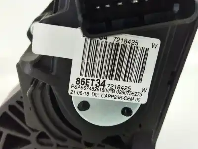 Автозапчастина б/у пotенціометр для peugeot 508 ii (fb_, fh_, f3_) 1.5 bluehdi 130 (fbyhzj, fbyhzr) посилання на oem iam 9674829180  