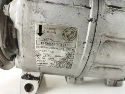 Second-hand car spare part air conditioning compressor for alfa romeo 159 (939_) 1.9 jtdm 8v (939axe1b) oem iam references 60693331  