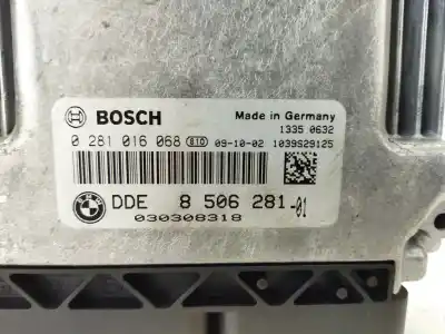Second-hand car spare part ecu engine control for bmw 1 (e81) 116 d oem iam references 0281016068  