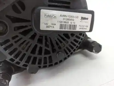 Автозапчастина б/у генератор для ford fiesta vi (cb1, ccn) 1.6 tdci посилання на oem iam av6n10300gb  