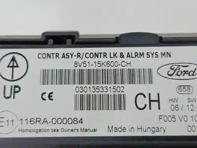 Автозапчасти б/у блок реле/предохранителей за ford fiesta vi (cb1, ccn) 1.6 tdci ссылки oem iam 8v5115k600ch  