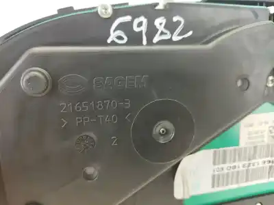 Автозапчастина б/у панель інструментів для peugeot 307 (3a/c) 1.6 hdi 110 посилання на oem iam 9661323180  