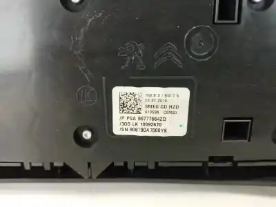 Second-hand car spare part multifunction switch for peugeot 308 sw ii (lc_, lj_, lr_, lx_, l4_) 1.6 hdi / bluehdi 115 (lcbhxm, lcbhxt) oem iam references 96777664zd  