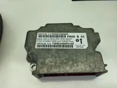 Second-hand car spare part airbag kit for dodge caliber 2.0 crd oem iam references p0xs26xdhag  