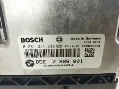 Tweedehands auto-onderdeel ecu motorcontroller voor bmw 1 (e81) 118 d oem iam-referenties 0281014239  