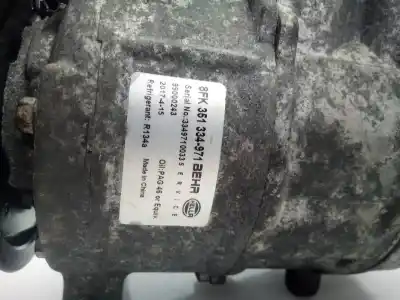 Second-hand car spare part air conditioning compressor for bmw 1 (e81) 118 d oem iam references 4472601851  