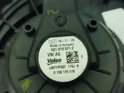 Автозапчасти б/у отопительный двигатель за seat leon (5f1) 1.2 tsi ссылки oem iam 5q1819021e  