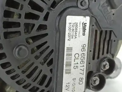 Second-hand car spare part alternator for peugeot 206 fastback (2a/c) 1.4 hdi eco 70 oem iam references 9665617780  