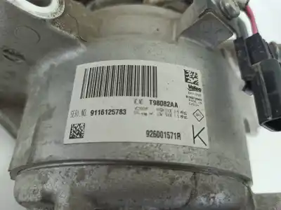 Pièce détachée automobile d'occasion compresseur de climatisation pour dacia logan mcv ii 1.5 blue dci 95 (k8jl) références oem iam 926001571r  