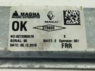 Автозапчасти б/у задний правый стеклорегулятор за dacia logan mcv ii 1.5 blue dci 95 (k8jl) ссылки oem iam 827206057r  