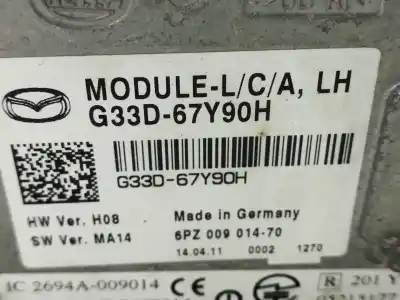 Автозапчасти б/у электронный модуль за mazda cx-7 (er) 2.2 mzr-cd awd (er10a) ссылки oem iam g33d67y90h  