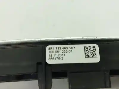 Second-hand car spare part switch for audi a4 b8 (8k2) 2.0 tdi oem iam references 8r17134633q7  