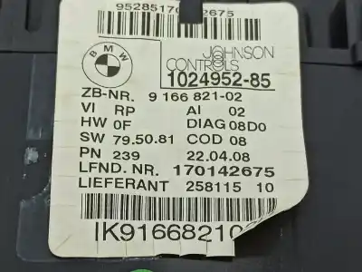 Peça sobressalente para automóvel em segunda mão quadrante por bmw 1 (e87) 118 d referências oem iam 916682102  