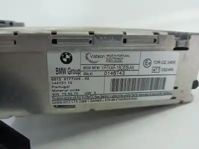 Pezzo di ricambio per auto di seconda mano impianto audio / radio cd per bmw 1 (e87) 118 d riferimenti oem iam 9177209  
