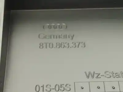 Peça sobressalente para automóvel em segunda mão moldagem por audi a5 (8t3) 3.0 tdi quattro referências oem iam 8t0863373  