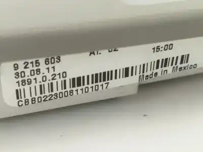 Second-hand car spare part interior light for bmw x1 (e84) sdrive 18 d oem iam references 9215603  
