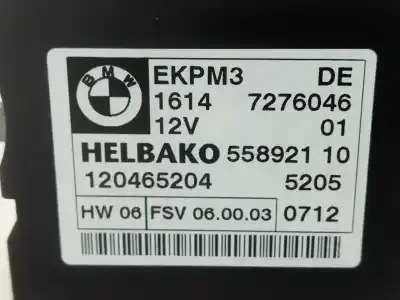 Peça sobressalente para automóvel em segunda mão módulo eletrônico por bmw x1 (e84) sdrive 18 d referências oem iam 7276046  
