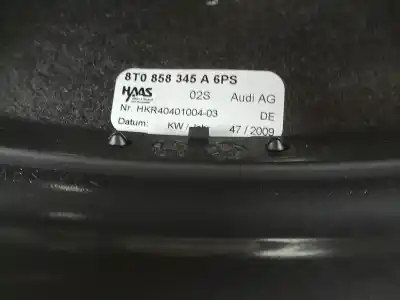 Peça sobressalente para automóvel em segunda mão moldagem por audi a5 (8t3) 3.0 tdi quattro referências oem iam 8t0858345a  
