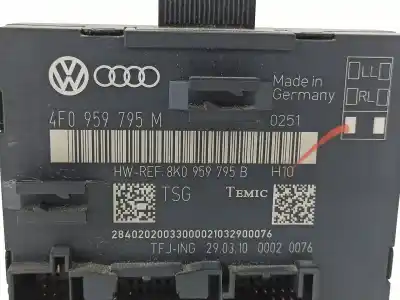 Автозапчастина б/у електронний модуль для audi a6 c6 avant (4f5) 2.7 tdi посилання на oem iam 4f0959795m  