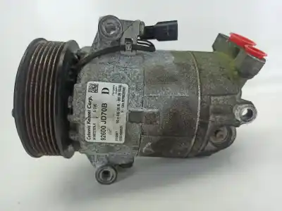 Second-hand car spare part air conditioning compressor for nissan qashqai / qashqai +2 i (j10, nj10, jj10e) 2.0 dci a las 4 ruedas oem iam references 92600jd70b  