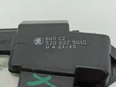 Second-hand car spare part trunk lock for skoda fabia ii (542) 1.6 tdi oem iam references 5j0827501c  