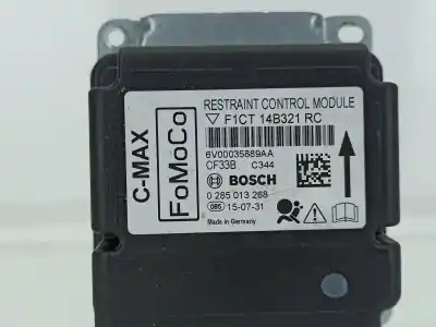 Second-hand car spare part airbag control unit for ford c-max ii (dxa/cb7, dxa/ceu) 1.0 ecoboost oem iam references f1ct14b321rc  