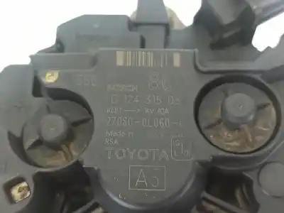 Second-hand car spare part alternator for toyota hilux vii pick-up (_n1_, _n2_, _n3_) 2.5 d-4d 4wd (kun25) oem iam references 270600l060c  