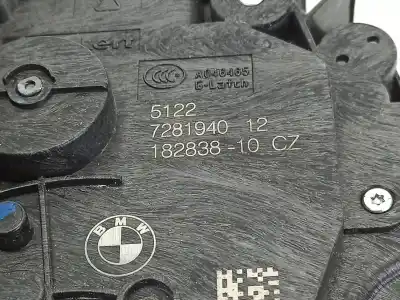 Автозапчастина б/у замок заднього правого дверя для bmw x1 (f48) sdrive 18 d посилання на oem iam 7281940  