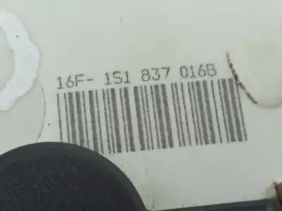 Second-hand car spare part front right door lock for skoda fabia ii (542) 1.6 tdi oem iam references 1s1837016b  