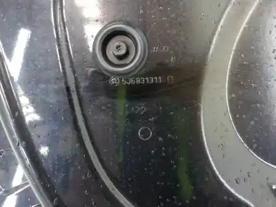 Автозапчасти б/у левая передняя дверь за skoda fabia ii (542) 1.6 tdi ссылки oem iam 5j6831311d  