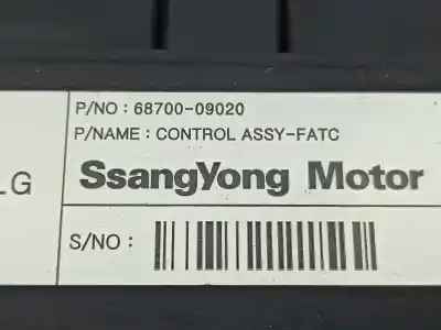 Автозапчасти б/у климат-контроль за ssangyong actyon i 200 xdi 4wd ссылки oem iam 6870009020  