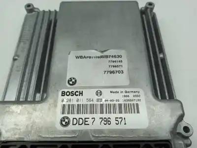Second-hand car spare part ecu engine control for bmw x3 (e83) 2.0 d oem iam references 0281011564  