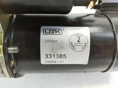 Pezzo di ricambio per auto di seconda mano motorino di avviamento per peugeot 207 xad riferimenti oem iam d6ra110  