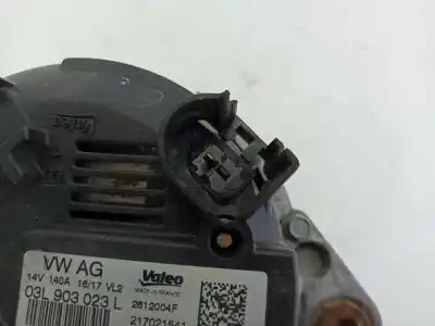 Автозапчастина б/у генератор для volkswagen caddy iv monospace (sab, saj) 1.4 tsi посилання на oem iam 03l903023l  