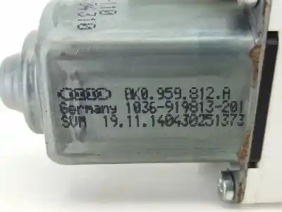 Second-hand car spare part rear right window motor for audi a4 b8 (8k2) 2.0 tdi oem iam references 8k0959812a  