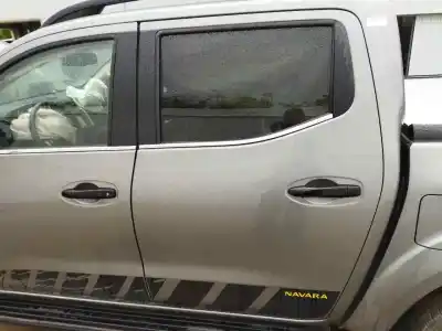 Автозапчастина б/у двері задні ліві для nissan np300 navara pick-up (d23, d23t) 2.3 dci посилання на oem iam h21014jkaa  