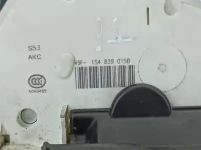 Автозапчасти б/у замок задней левой двери за seat mii (kf1, ke1) 1.0 ссылки oem iam 1s4839015b  