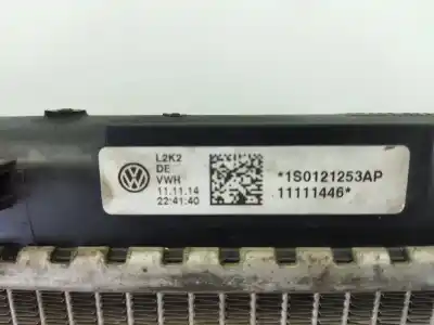 Автозапчастина б/у водяний радіатор для seat mii (kf1, ke1) 1.0 посилання на oem iam 1s0121253ap  