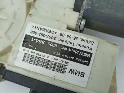 Second-hand car spare part passenger side right window regulator for bmw x3 (e83) 2.0 sd oem iam references 6925964  